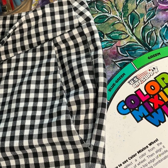 Donna Ricco Plaid Chino - Picture 3 of 5